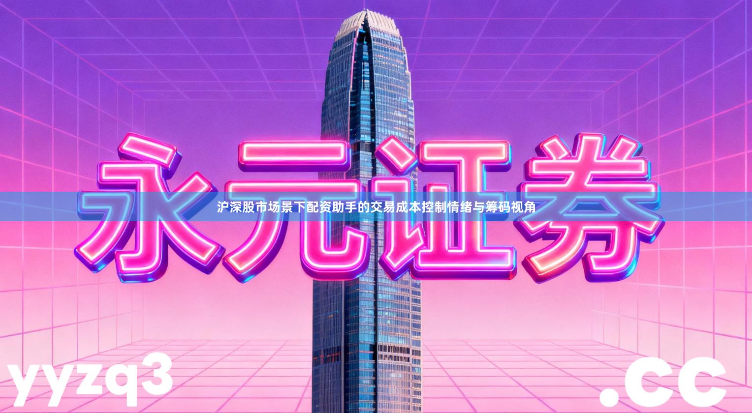 沪深股市场景下配资助手的交易成本控制情绪与筹码视角